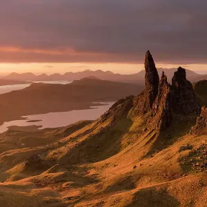 The Old Man of Storr Print, Isle of Skye Landscape The Old Man of Storr Print, Isle of Skye Landscape