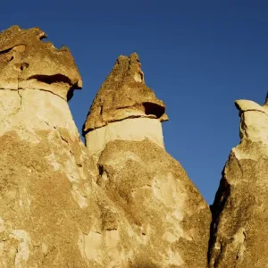 Pinnacles, also known as fairy chimneys or hoodoo, Love Valley. Goreme National Park Pinnacles, also known as fairy chimneys or hoodoo, Love Valley. Goreme National Park