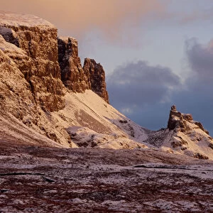 Quiraing, Trotternish Ridge, Isle of Skye, Scotland, December