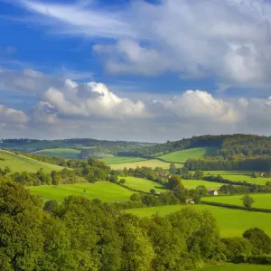 Hambleden Valley Print, Buckinghamshire Landscape