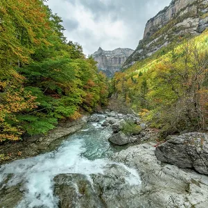 River Arazas Print, Valle de Ordesa Landscape Photograph River Arazas Print, Valle de Ordesa Landscape Photograph