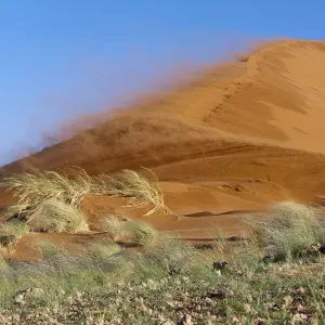 Sossusvlei dunes, wind in rainy season, Namib-Naukluft National Park, Namib desert Sossusvlei dunes, wind in rainy season, Namib-Naukluft National Park, Namib desert