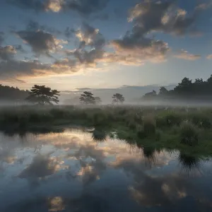 Sunrise at Klein Schietveld, Brasschaat, Belgium