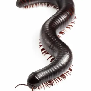 Tanzanian Giant Millipede Print, Archispirostreptus gigas Captive Image Tanzanian Giant Millipede Print, Archispirostreptus gigas Captive Image
