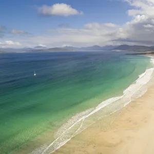 Traigh Scarasta on the Isle of Harris. Isle of Harris, Outer Hebrides, Scotland, UK, August