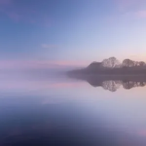 Misty Morning Reflections Print Misty Morning Reflections Print