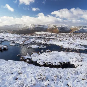 Fairfield Fell Peat Bog Winter Print Fairfield Fell Peat Bog Winter Print