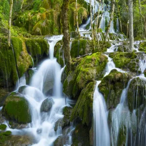 Toberia Falls Print, Sierra Entzia Natural Park Toberia Falls Print, Sierra Entzia Natural Park