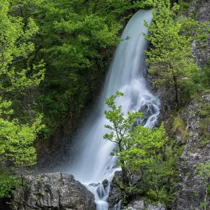 Waterfall Print on Aoos River, Konitsa Gorge Waterfall Print on Aoos River, Konitsa Gorge