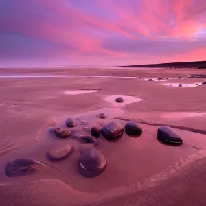 Westward Ho! Beach Print at Sunrise Westward Ho! Beach Print at Sunrise