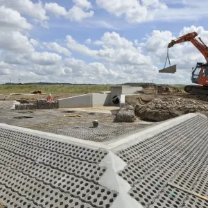 Wetland habitat creation for the RSPB by Breheny Civil Engineers at Bowers Marsh RSPB Reserve Wetland habitat creation for the RSPB by Breheny Civil Engineers at Bowers Marsh RSPB Reserve