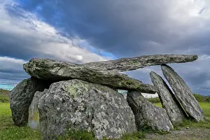 Monuments Prints: Altar Wedge Tomb, a megalithic dolmen from the Stone Age