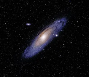 Andromeda (M31) with its two syster galaxies (M32 and M110) Eastern Colorado. 8 November 2015
