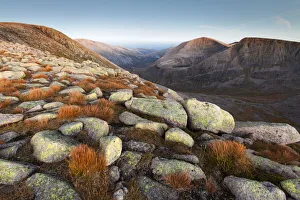 Rock Prints: The Angels Peak, Cairn Toul and Sgor an Lochan Uaine from Braeriach
