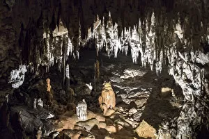 Alex Hyde Gallery: Assorted stalagmites and stalagtites and other speleothems (mineral deposits formed