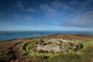 Monuments Prints: Ballowall Barrow (Carn Gloose, Gluze) A complex Bronze Age funerary monument