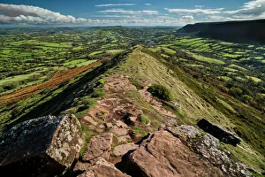 Exploring Britain Collection: Black Hill / The Cats Back a narrow ridge walk in the Welsh Borders