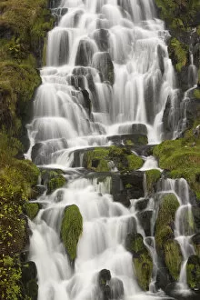 Waterfalls Collection: Bridal Falls, Portree, Skye, Scotland, UK