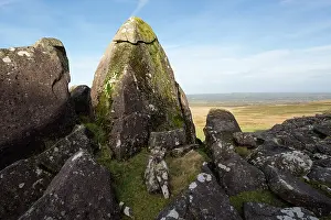 Outcrop Prints: Carn Goedog, an outcrop of Dolerite rock in the Preseli Hills