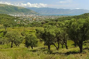 Images Dated 26th June 2009: City of Vlora in the distance, Albania, June 2009