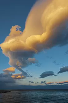 Images Dated 8th September 2015: Clouds over Lake Baikal, Siberia, Russia, October 2010