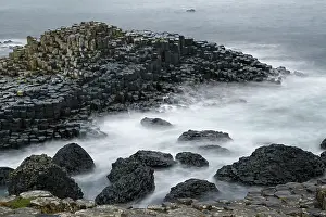 Antrim Prints: Coastal basalt landscape, Giant's Causeway