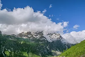 Cloud Prints: Col de l'Iseran pass - highest road pass in the Alps and top location for Tour de France