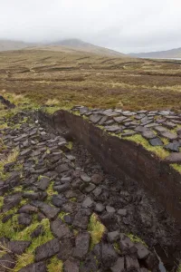 Images Dated 11th May 2011: Community peat diggings, North Harris, Western Isles / Outer Hebrides, Scotland, UK