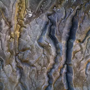 Volcano Gallery: Cracks in mud volcanoes, Azerbaijan
