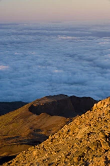 Crater of Pico Viejo / Chaorra Mountain (2, 909m) from the summit of the Teide volcano