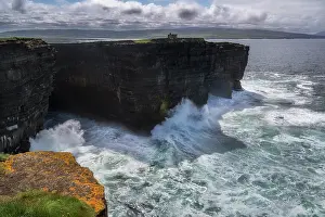 Rock Prints: Downpatrick Head - composed of Deltaic sandstone