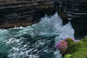 Rock Prints: Downpatrick Head - composed of Deltaic sandstone