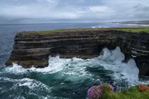 Rock Prints: Downpatrick Head - composed of Deltaic sandstone