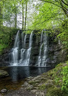 Waterfall Prints: Ess-Na-Crub waterfall on the Glenariff River