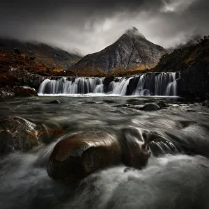 Fairy Pools and Black Cuillins, Glen Brittle, Isle of Skye, Inner Hebrides, Scotland, UK Fairy Pools and Black Cuillins, Glen Brittle, Isle of Skye, Inner Hebrides, Scotland, UK