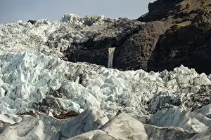 Vatnajoekull National Park Prints: Falljokull glacier, Vatnajokull ice cap