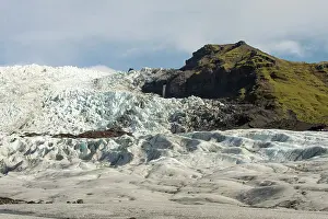 Vatnajoekull National Park Prints: Falljokull glacier, Vatnajokull ice cap