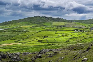 Dry Stone Wall Prints: Fields and dry stone walls, Beara Peninsula, County Cork, Republic of Ireland. June, 2022