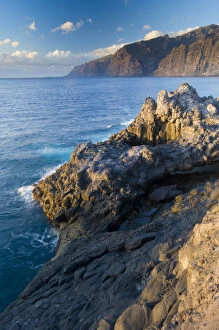 The Gigantes, sea cliffs in the South of Tenerife, Canary Islands, Spain