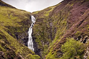 Waterfalls Prints: Grey Mares Tail Waterfall, Borders, Scotland, September 2011