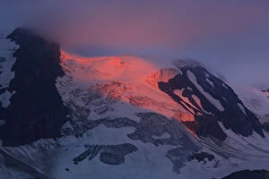 Images Dated 13th July 2008: Grossglockner Mountain (3, 798m) at dawn, Hohe Tauern National Park, Austria, July 2008