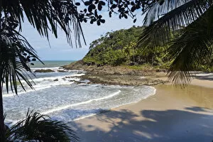 2020 October Highlights Collection: Havaisinho beach near Itacare, Bahia, Brazil