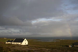 Houses on Tory island, County Donegal, Ireland, June 2009