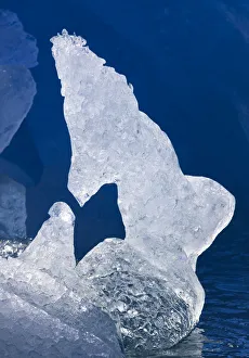 Ole Jorgen Liodden Prints: Ice formation, Smeerenburgfjorden, Spitsbergen, Svalbard, Norway, June 2009