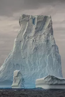 Images Dated 8th February 2017: Iceberg, eroded by waves, Ross Sea, Antarctica