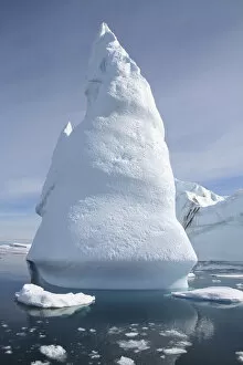 Iceberg off the Antarctic Peninsula, Antarctica, February 2009, Taken on location