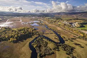 2019 November Highlights Gallery: Insh marshes in the Cairngorms National Park, Scotland, UK, October 2017