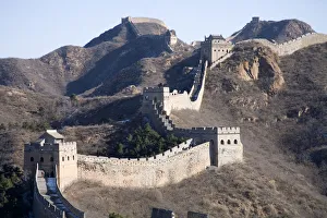 Jinshanling Section of the Great Wall of China, a highly authentic part of the wall