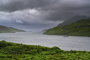 Severe Weather Prints: Killary fjord under a cloudy sky