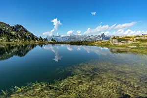 Reflection Prints: Lake di Starlaresc da Sgiof, Upper Verzasca Valley, Ticino, Switzerland. August, 2022